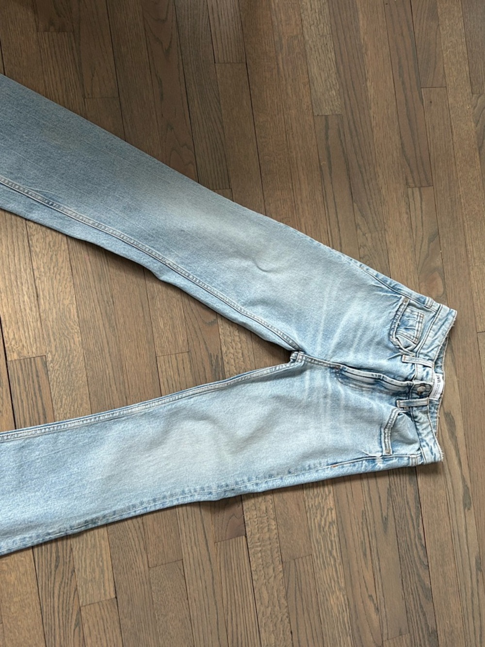 Zara Light Blue Flare Jeans